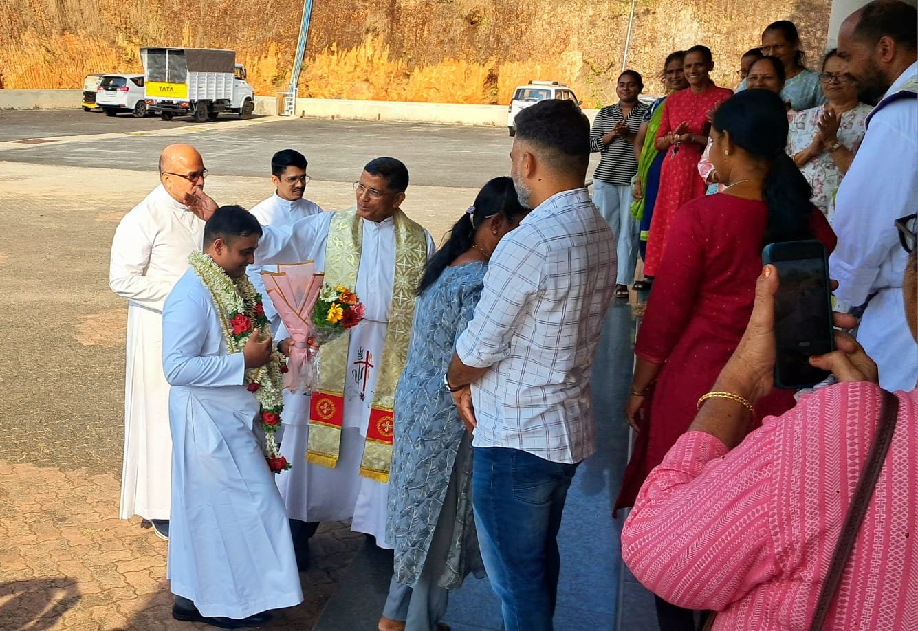 Moodubelle Parishioners Extend Warm Welcome to New Assistant Parish Priest Rev. Fr. Stephan Rodriguez