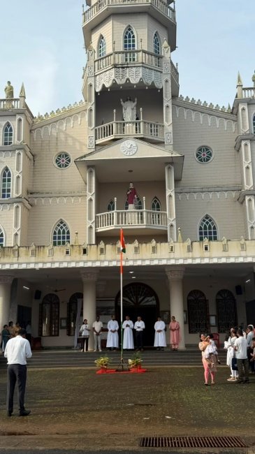 Independence Day Celebration & Website Launch at St. Lawrence Parish, Moodubelle