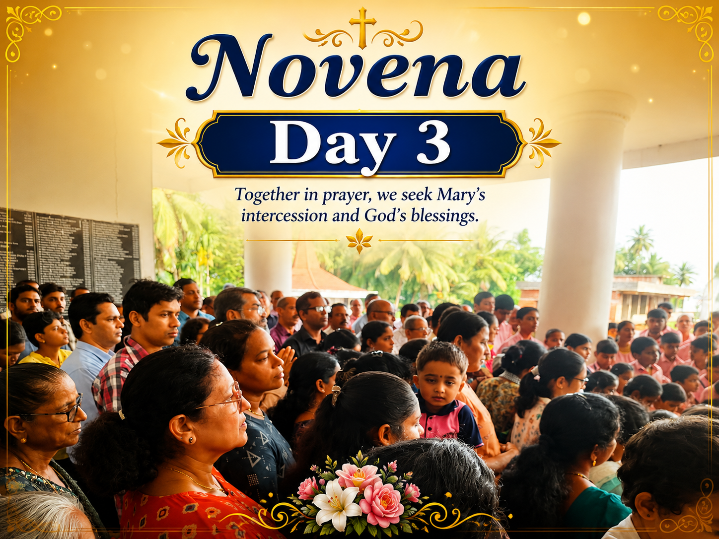 " Floral Offering to Infant Mary” (Monthi Feast) 31st August to 7th September - Photo 35
