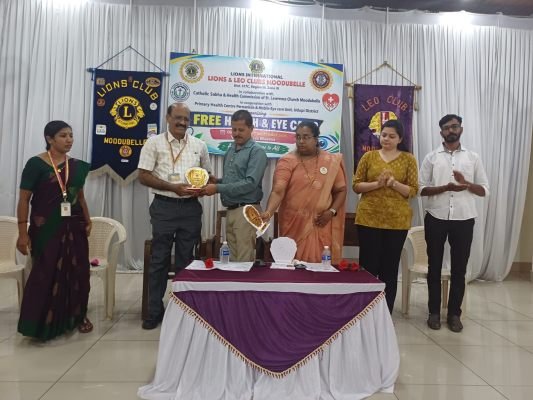 Free Health and Eye Check-up Camp Held at Lions Seva Bhavan, organized by Lions Club,Catholic Sabha&Health Commission St Lawrence church Moodubelle.Moodubelle - Photo 8