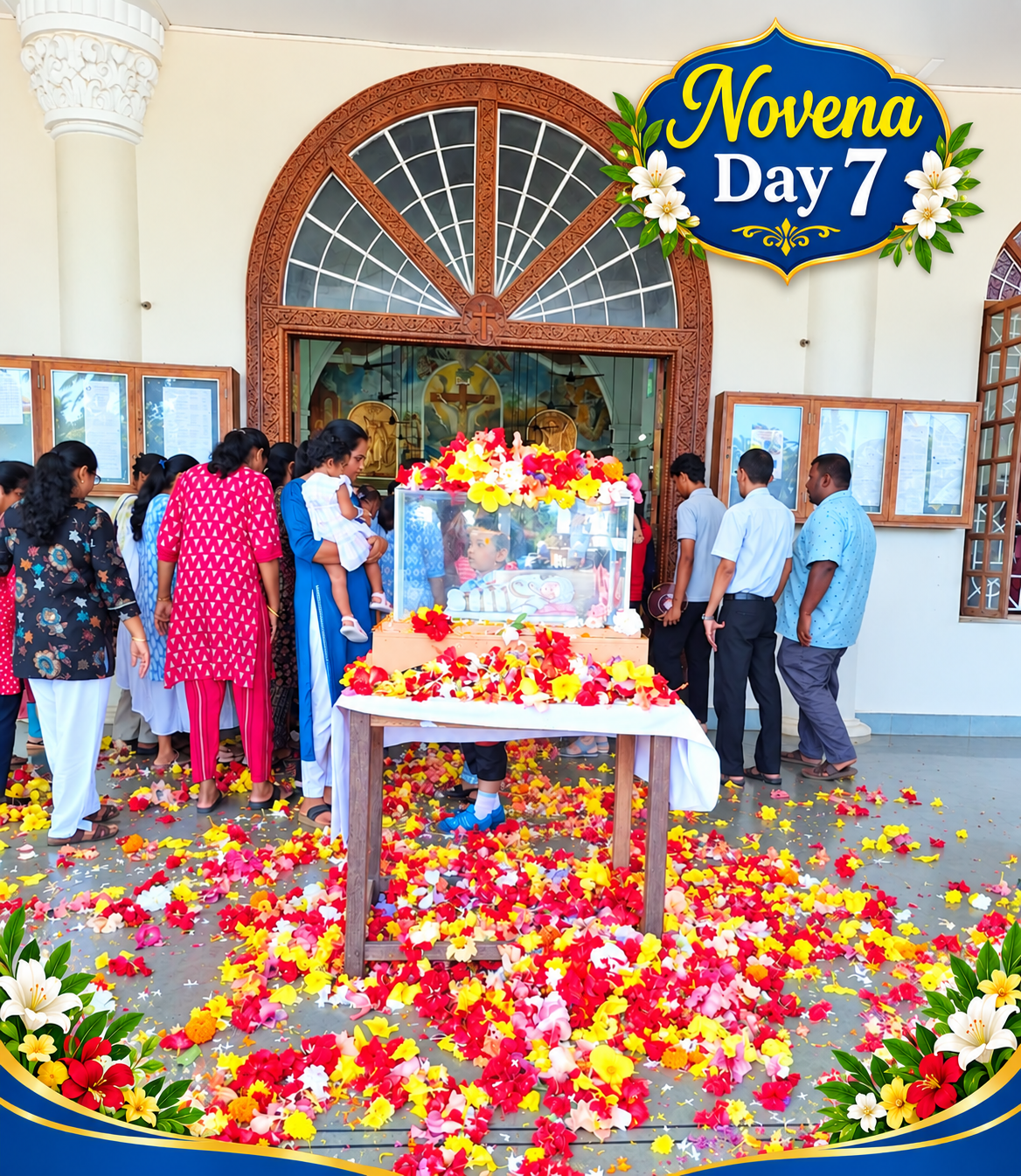 " Floral Offering to Infant Mary” (Monthi Feast) 31st August to 7th September - Photo 87