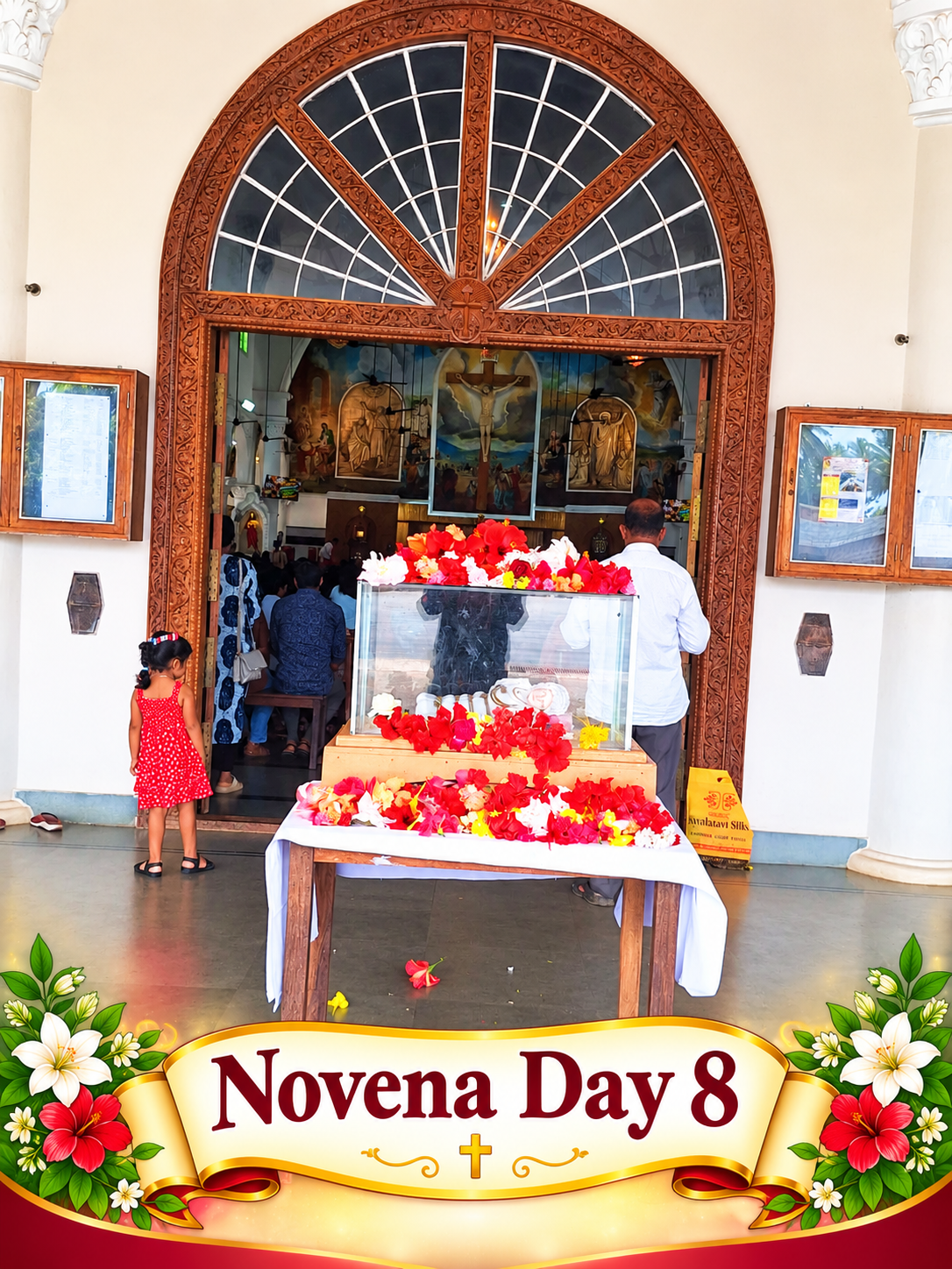 " Floral Offering to Infant Mary” (Monthi Feast) 31st August to 7th September - Photo 98