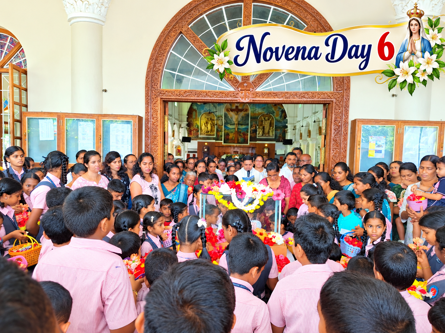 " Floral Offering to Infant Mary” (Monthi Feast) 31st August to 7th September - Photo 76