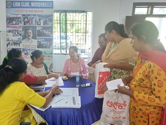 Free Health and Eye Check-up Camp Held at Lions Seva Bhavan, organized by Lions Club,Catholic Sabha&Health Commission St Lawrence church Moodubelle.Moodubelle - Photo 19