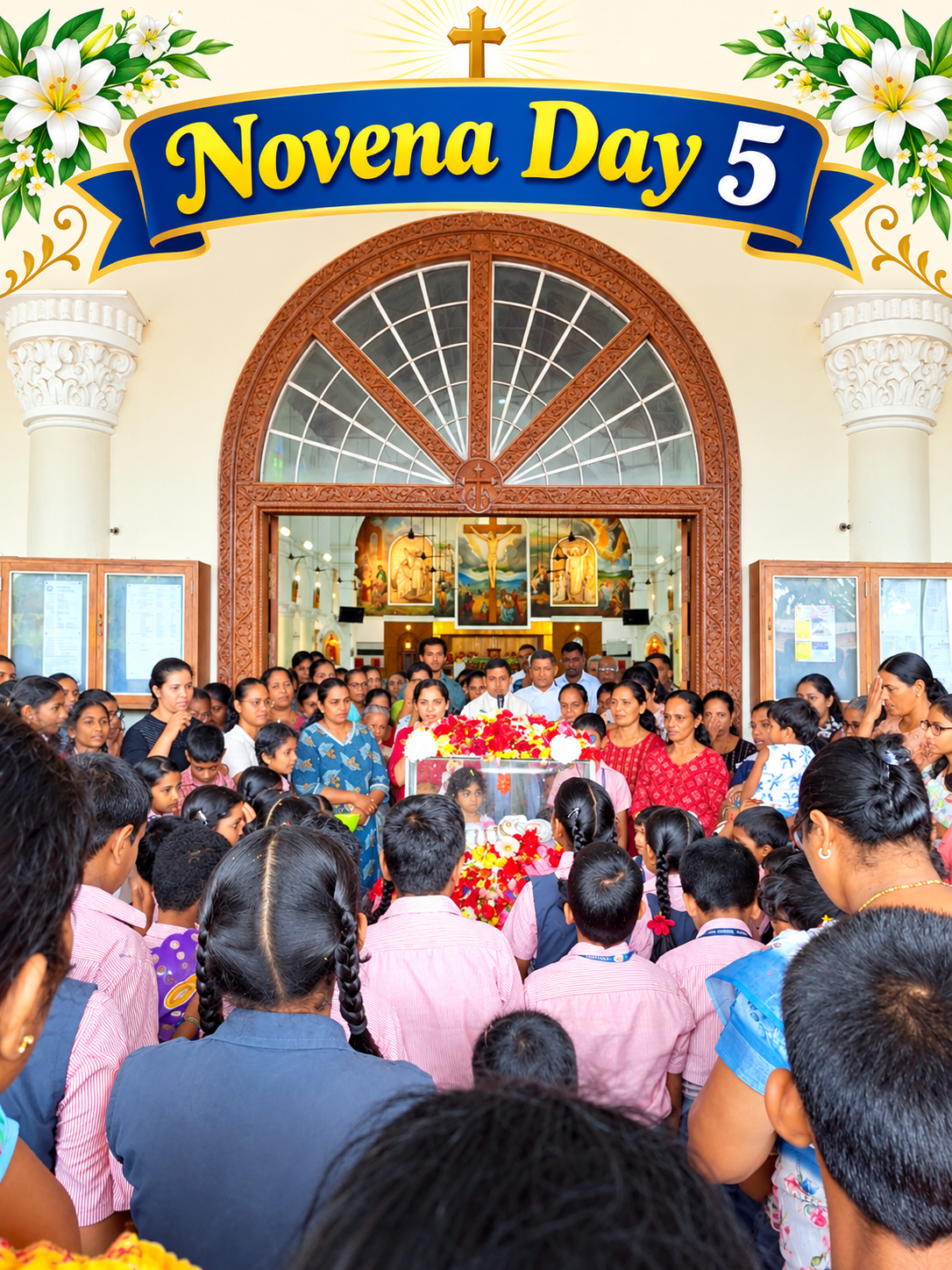 " Floral Offering to Infant Mary” (Monthi Feast) 31st August to 7th September - Photo 62