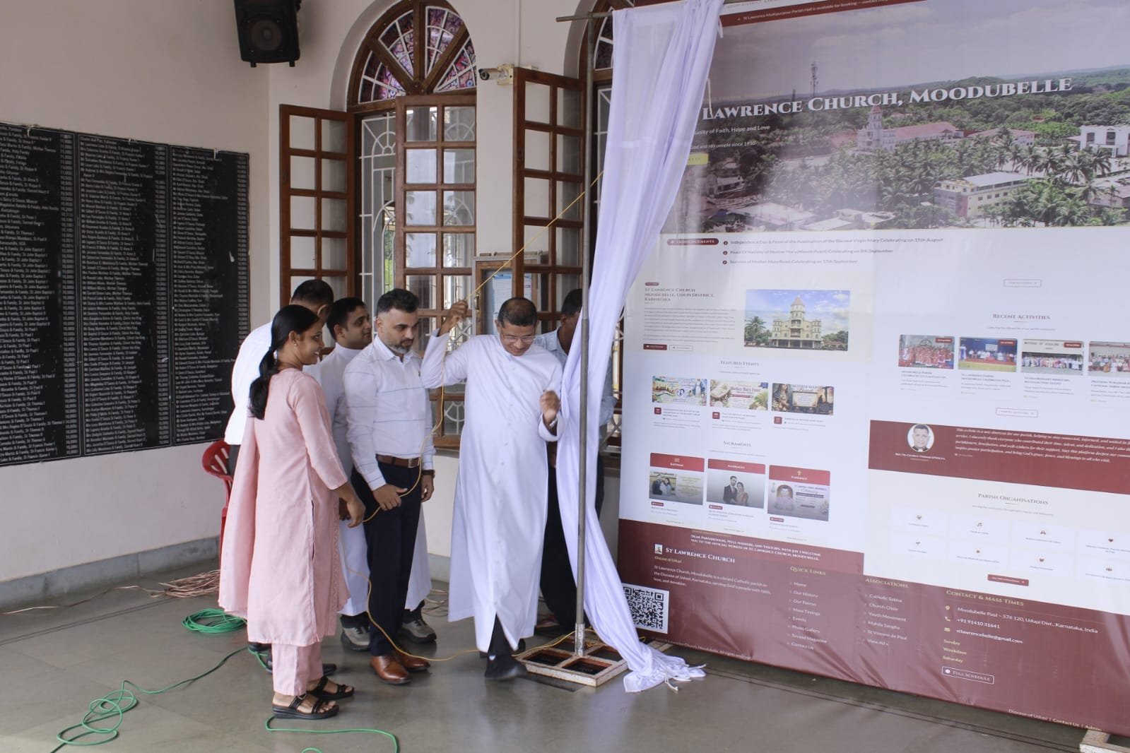 Independence Day Celebration & Website Launch at St. Lawrence Parish, Moodubelle - Photo 38