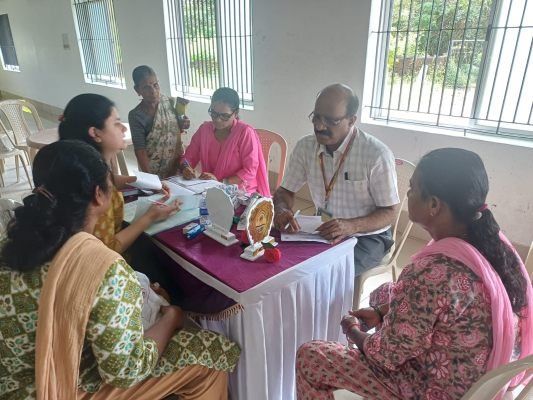 Free Health and Eye Check-up Camp Held at Lions Seva Bhavan, organized by Lions Club,Catholic Sabha&Health Commission St Lawrence church Moodubelle.Moodubelle - Photo 15