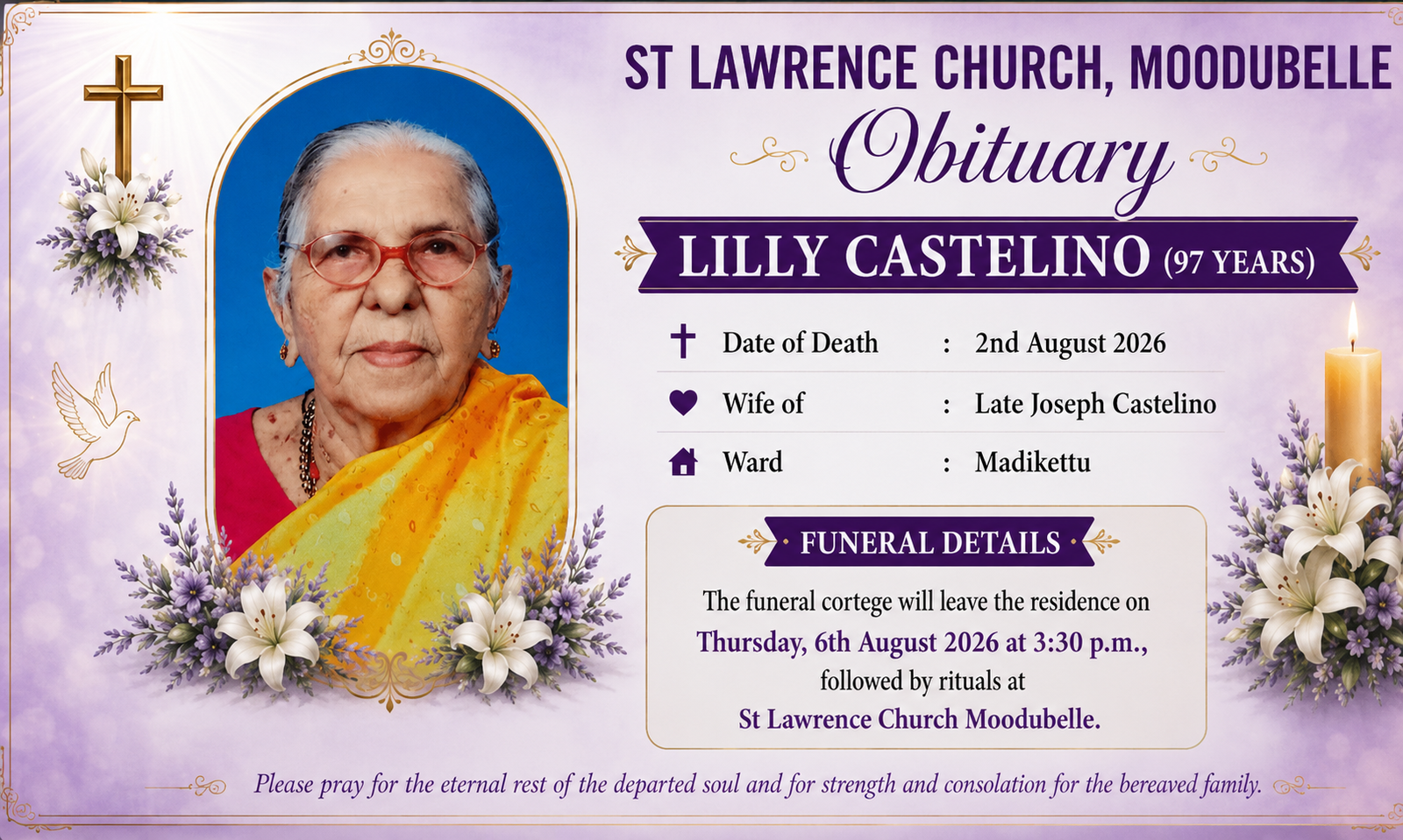 Lilly Castlino(97 Years)
