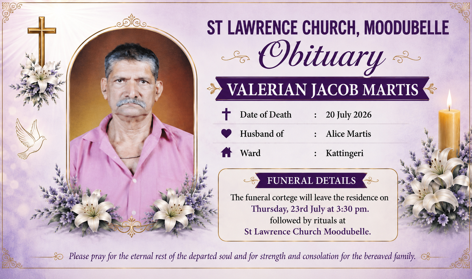 Valerian Jacob Martis